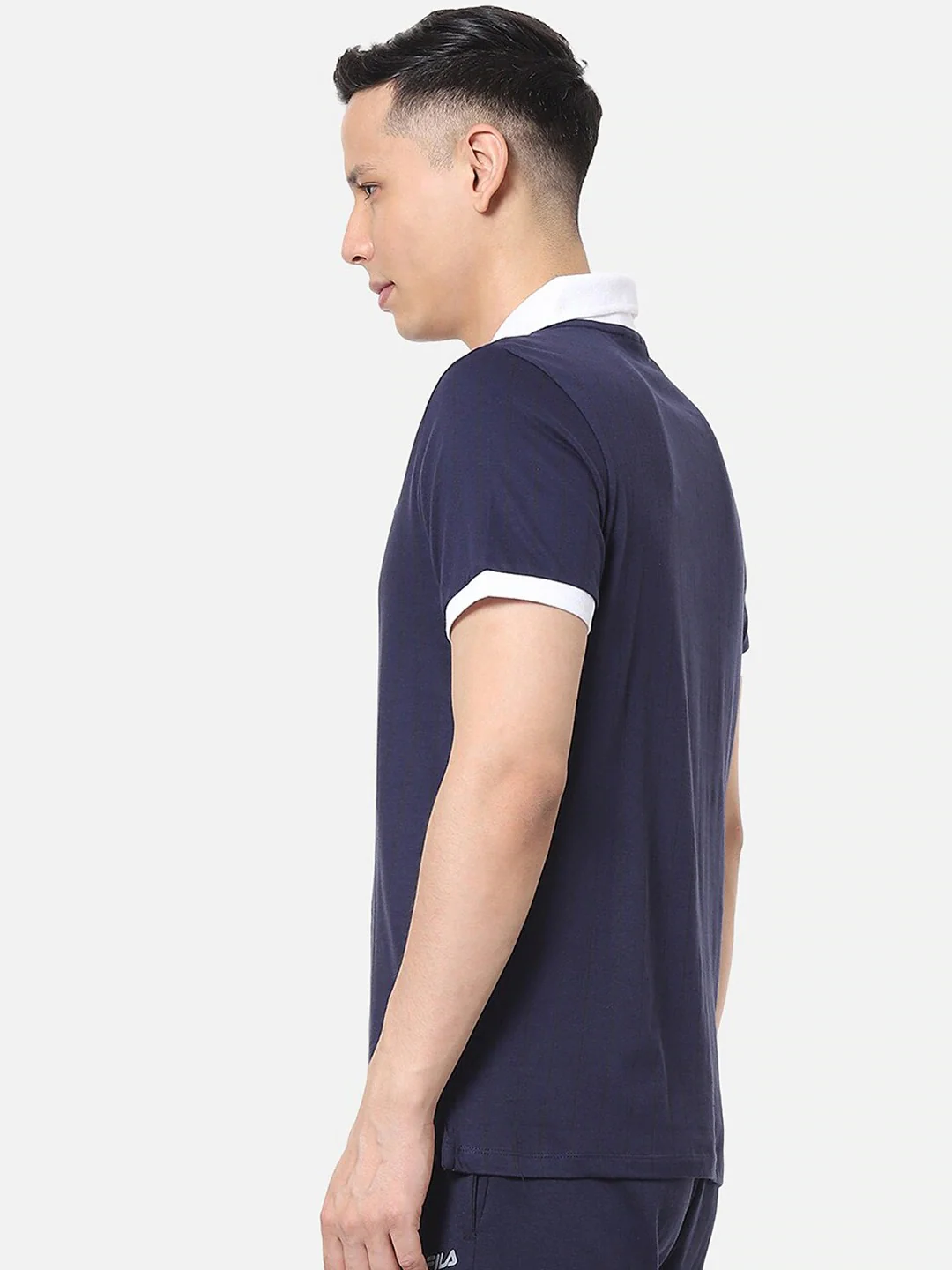 Fila Black Bb1 Men's Polo - Image 3