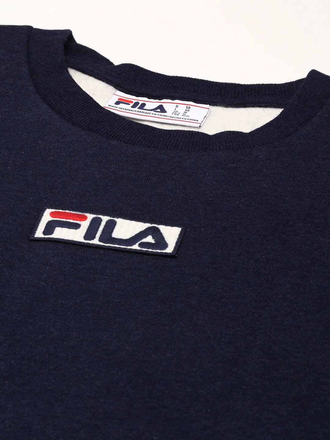Fila Yellow Davey Men's Sweatshirt - Image 2