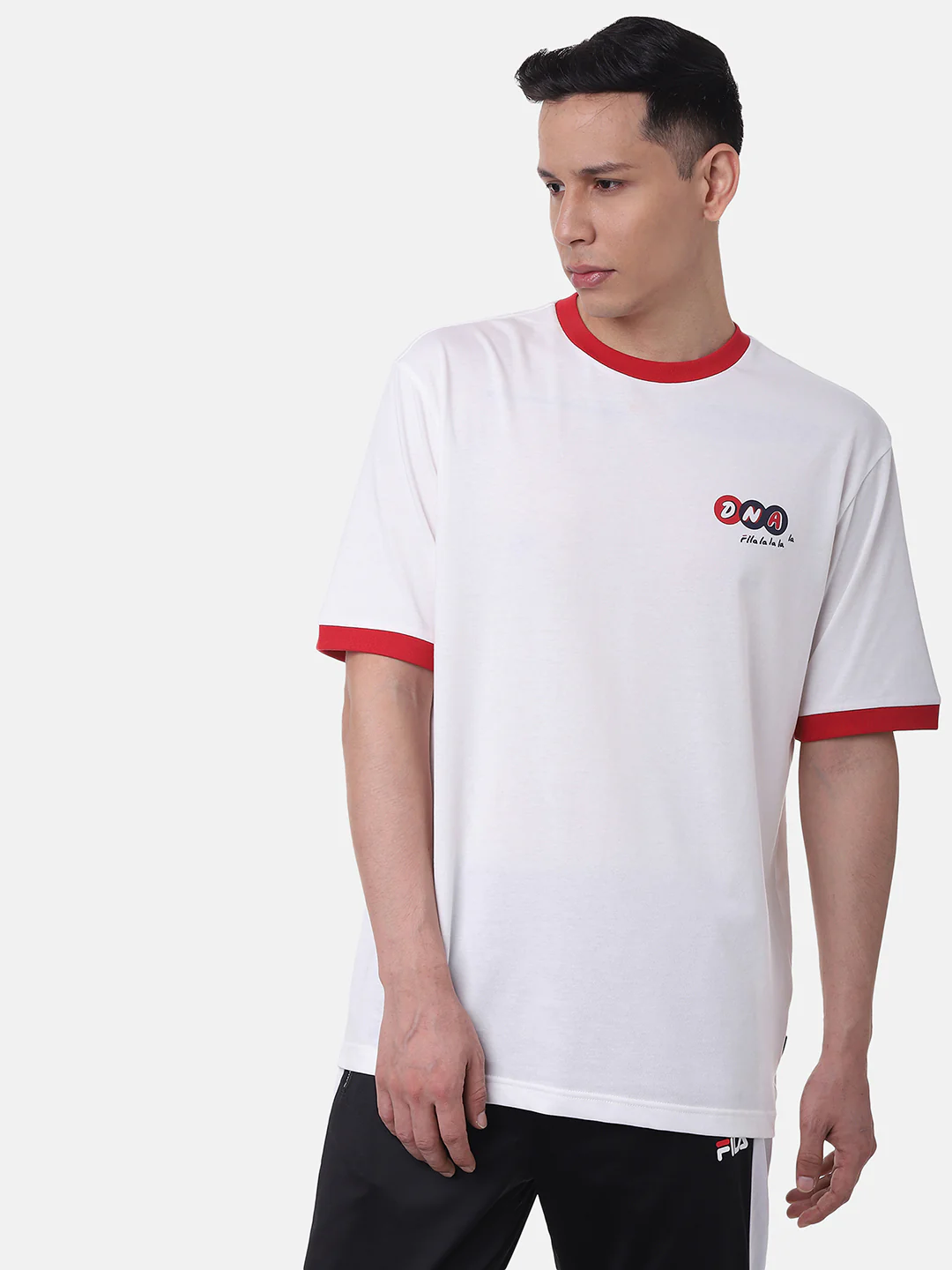 Fila Peacoat Fs2Rsc2B14X Unisex's Graphic T-Shirt