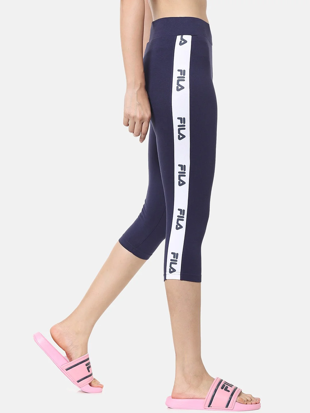 Fila Black Ida Women's Logo Tights - Image 4