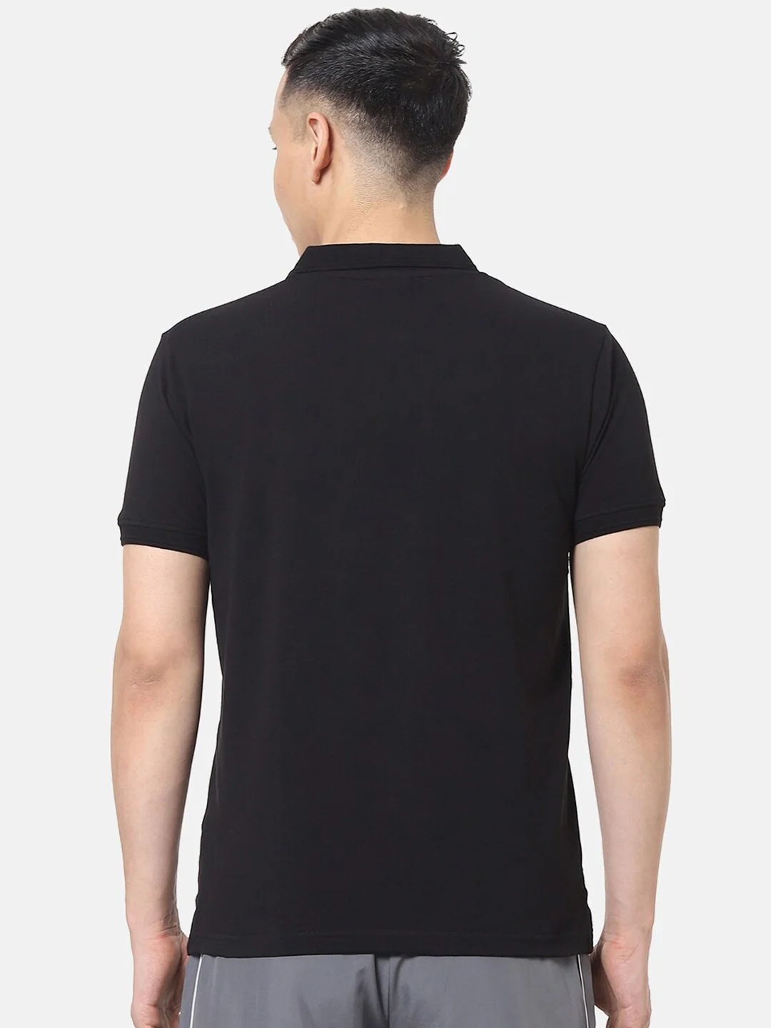 Fila Black Buffon 21 Men's Polo - Image 4