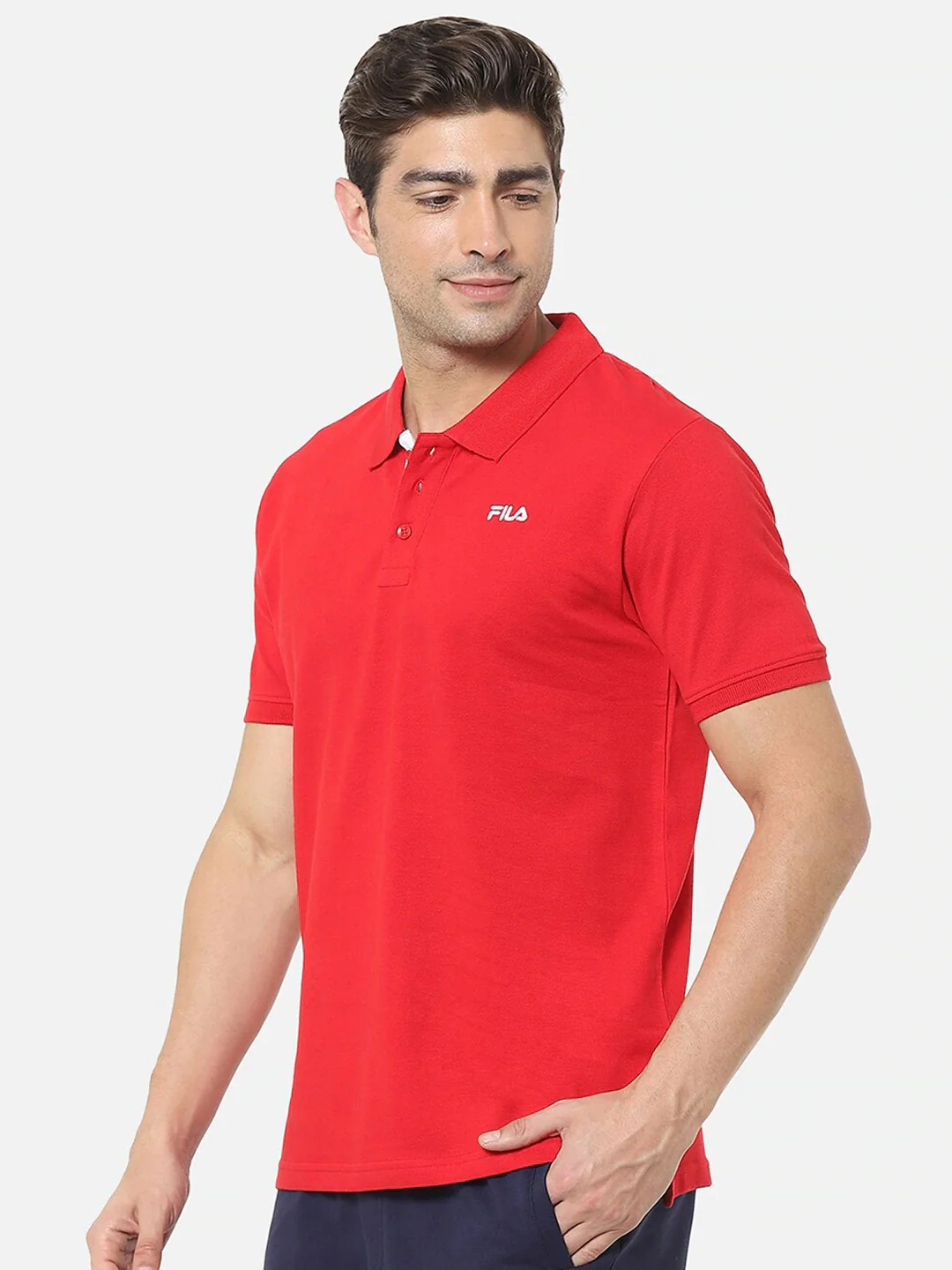 Fila Black Buffon 21 Men's Polo - Image 3