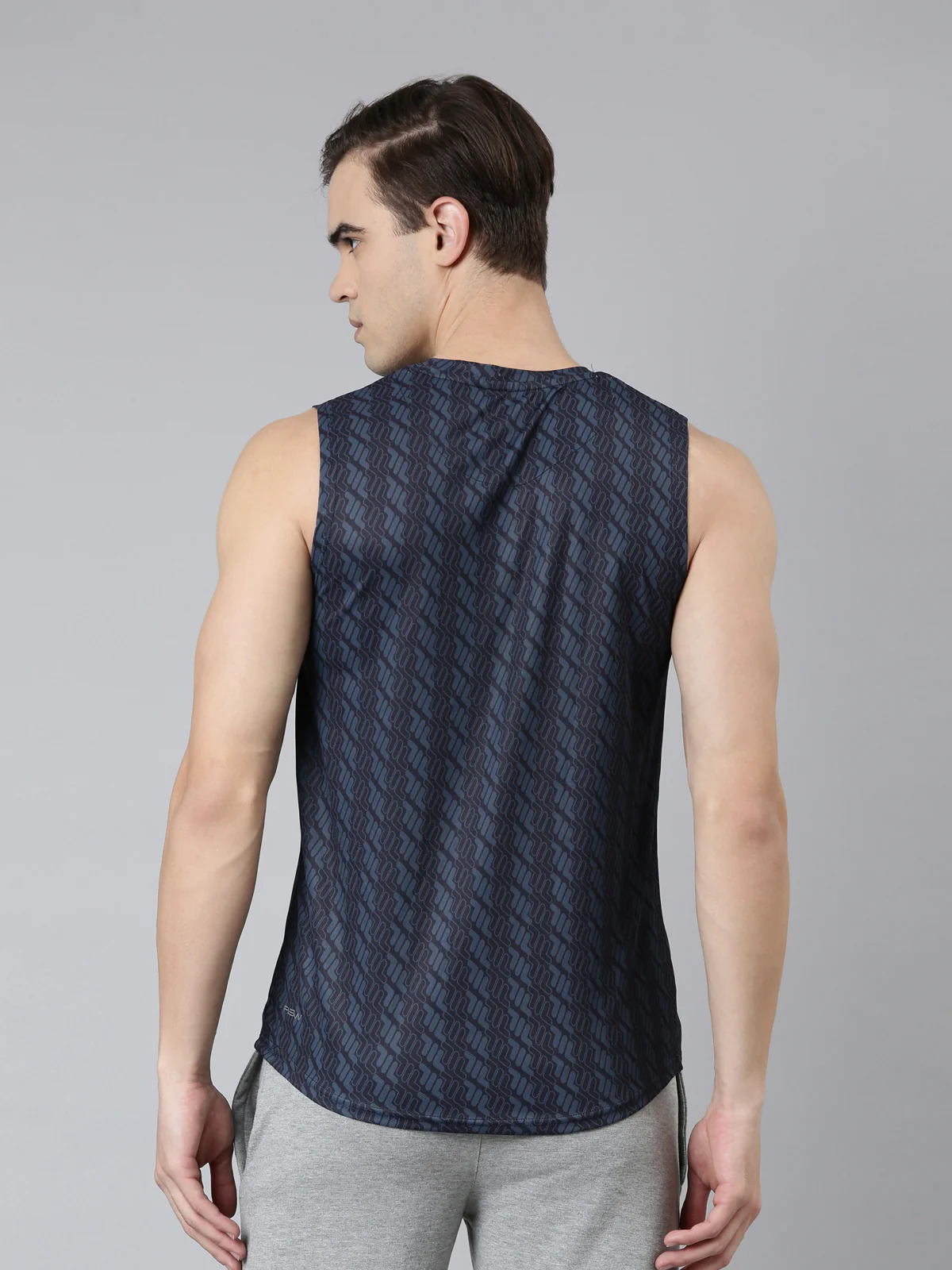 Fila Black Porter Men's Tank Top - Image 5