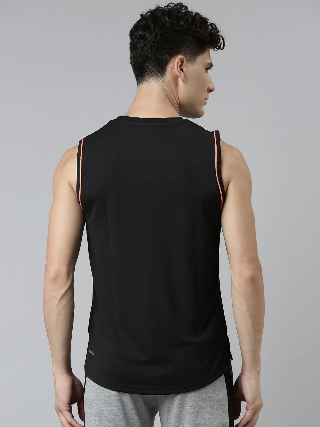Fila Grey Lucas Men's Tank Top - Image 5