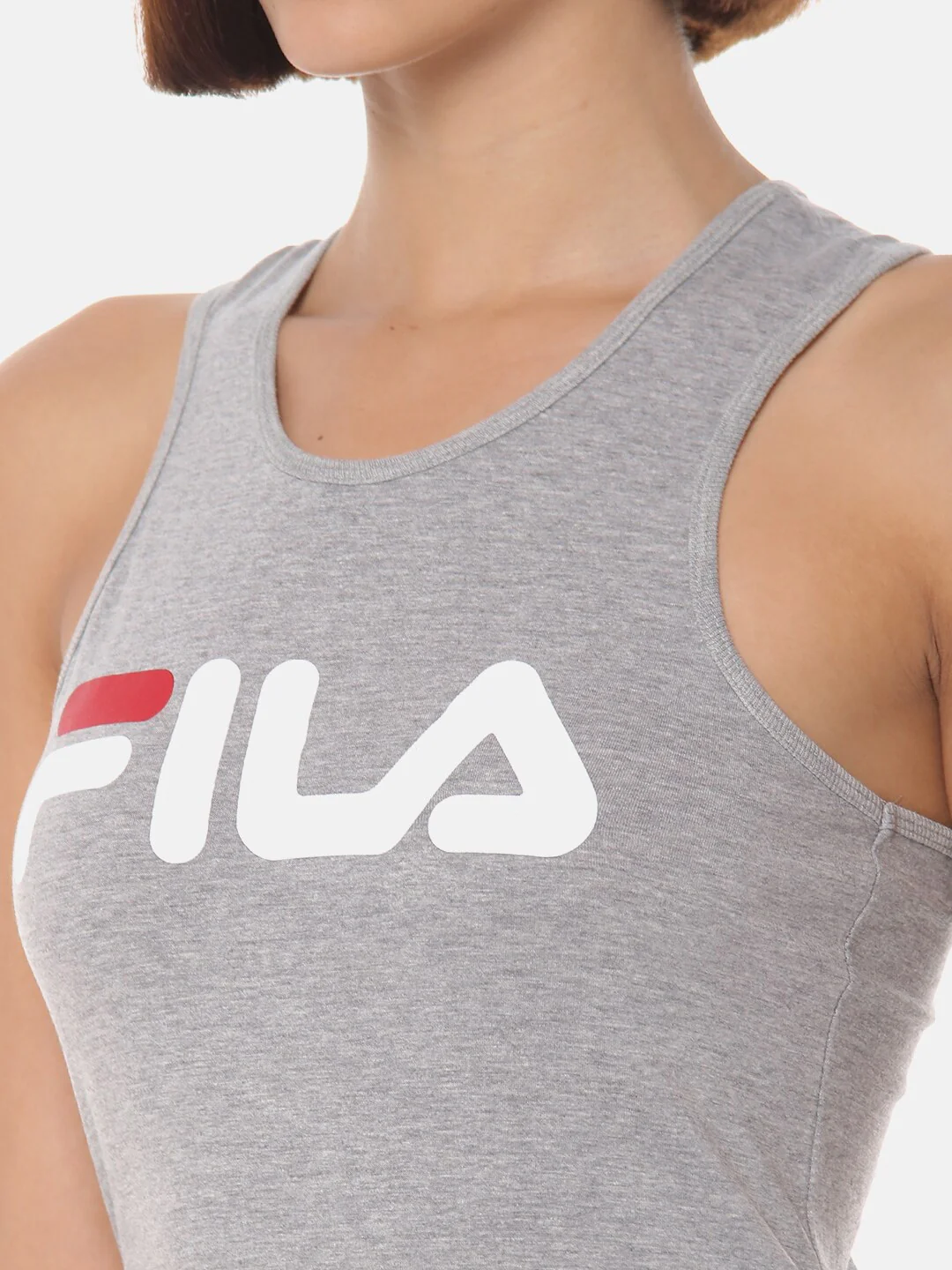 Fila Black Daisy Women's Logo Tank Top - Image 2