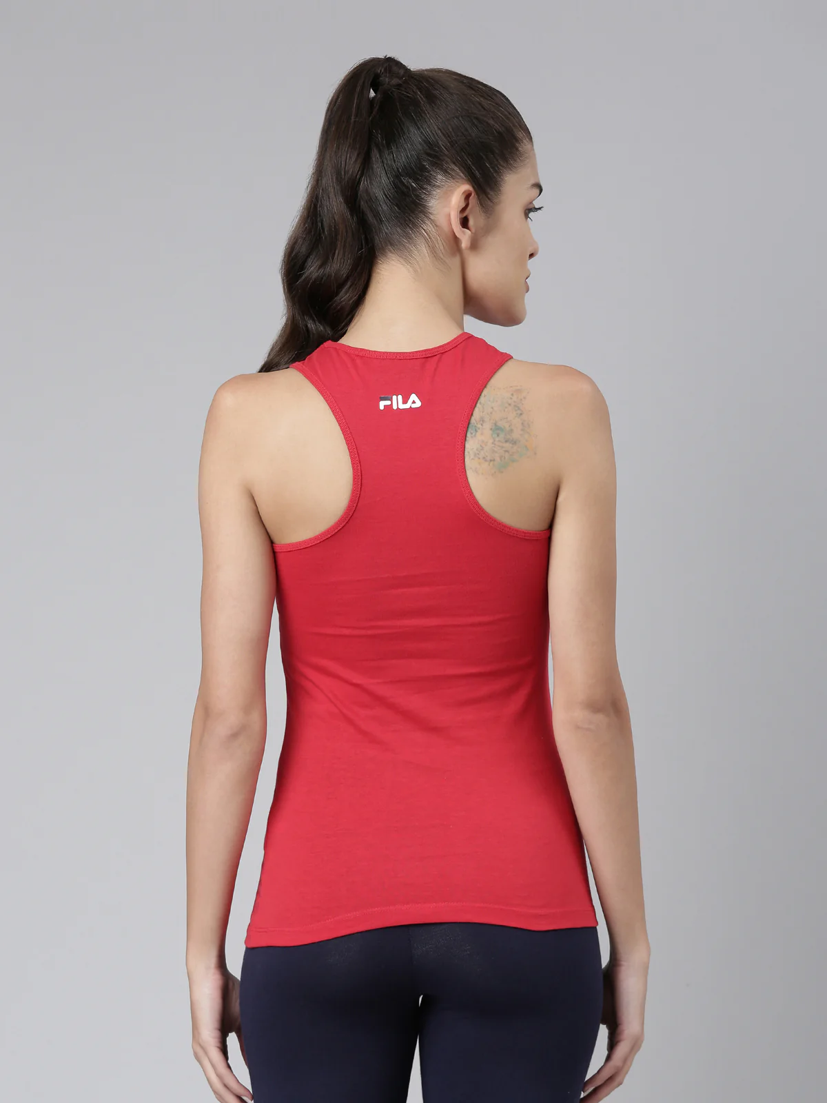 Fila Grey Daisy Women's Tank Top - Image 5