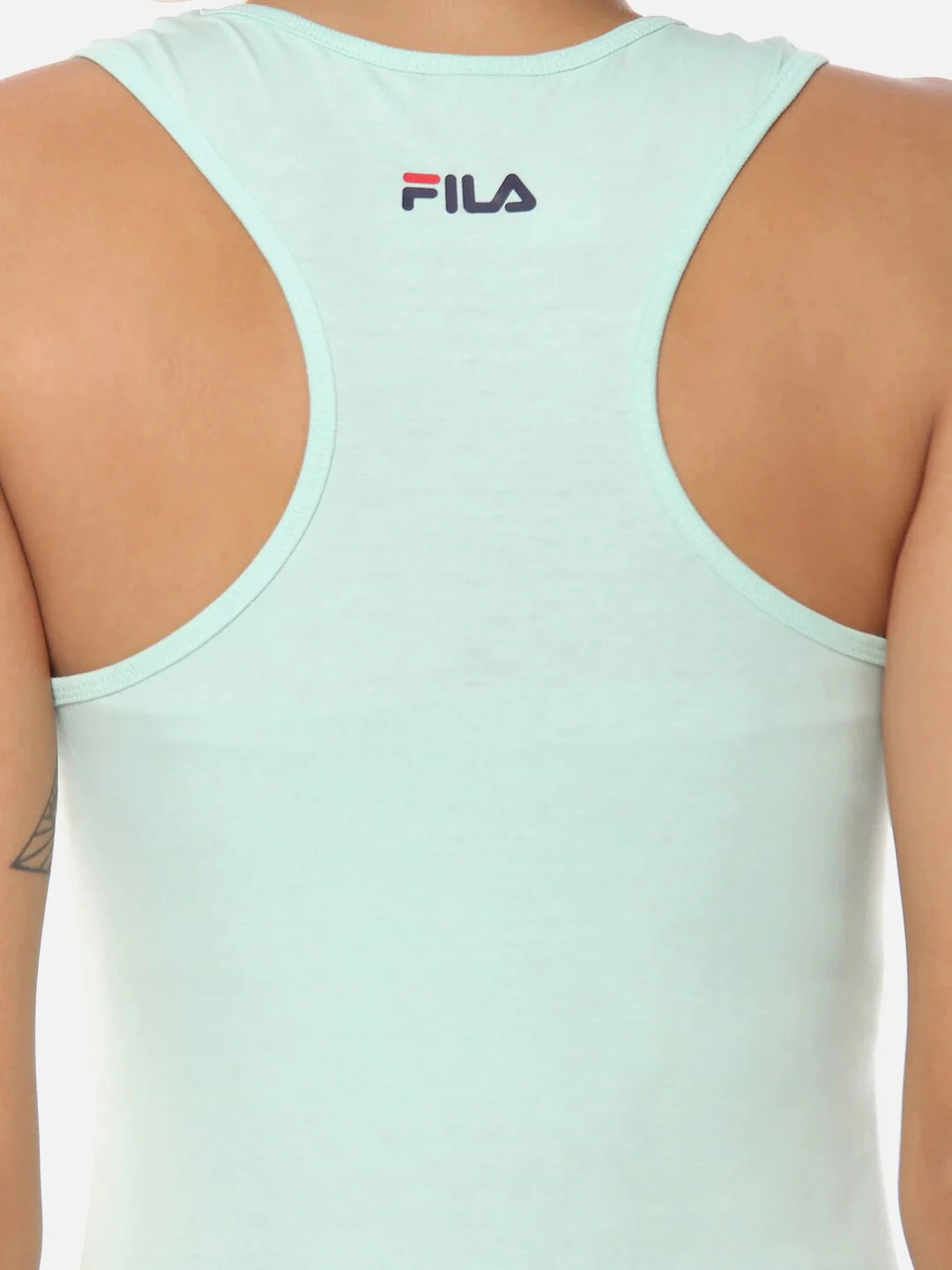 Fila Black Daisy Women's Logo Tank Top - Image 3