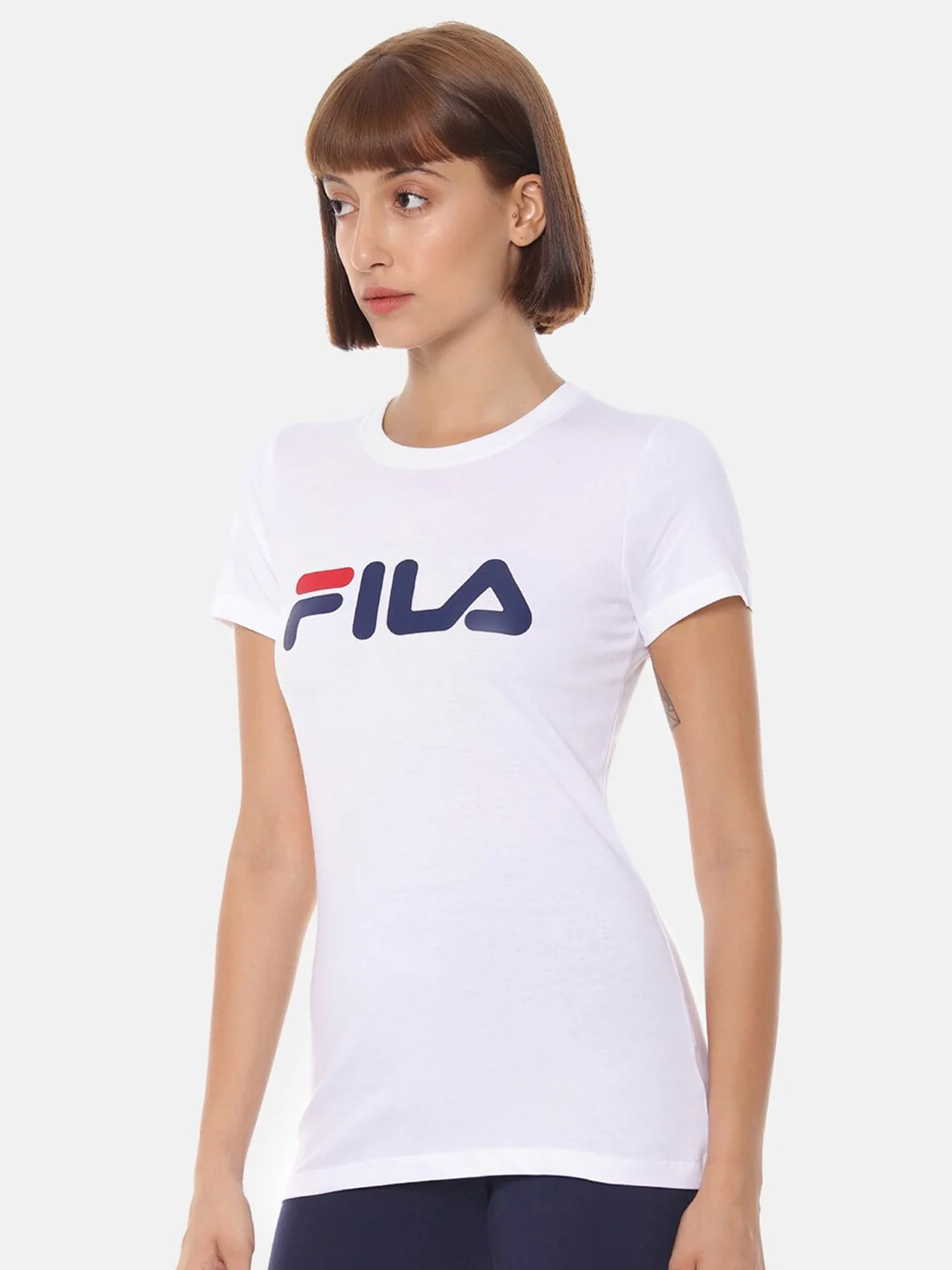 Fila Peacoat Rosemary Women's Logo T-Shirt - Image 4