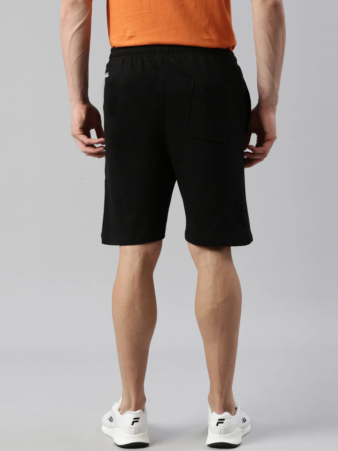 Fila Red Barbet Men's Printed Shorts - Image 5
