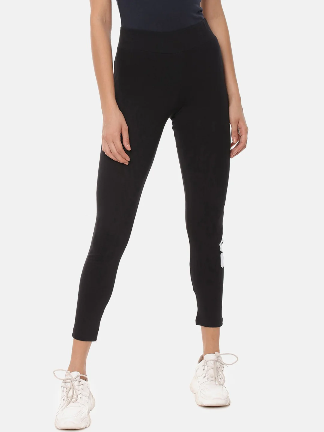 Fila Grey Begonia Women's Logo Legging - Image 2