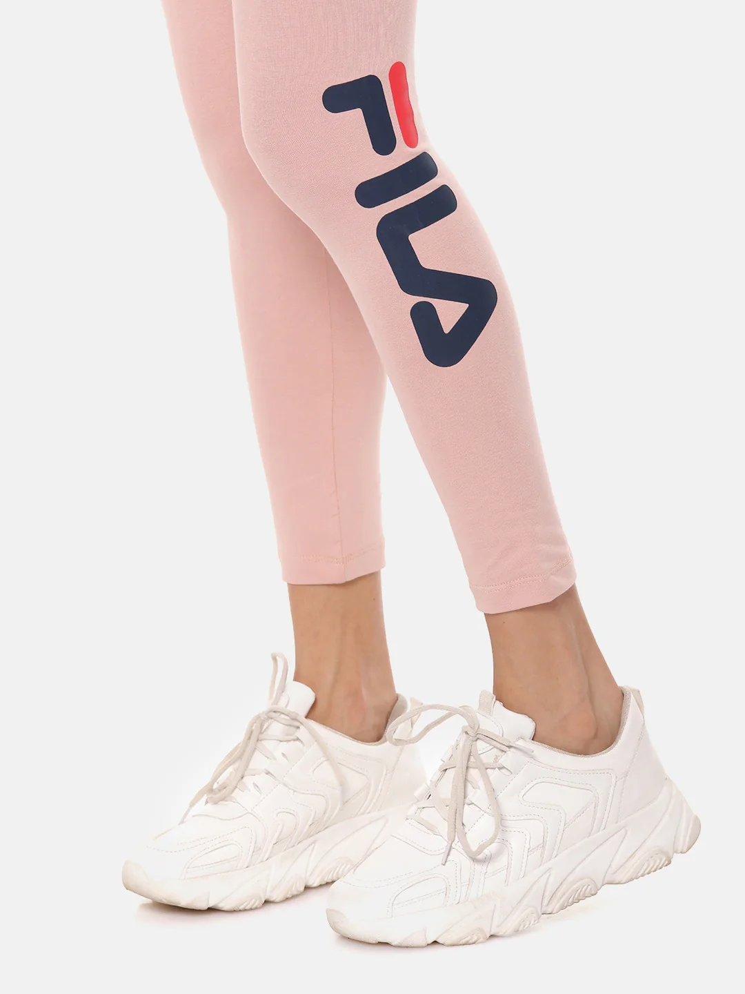 Fila Grey Begonia Women's Logo Legging - Image 4