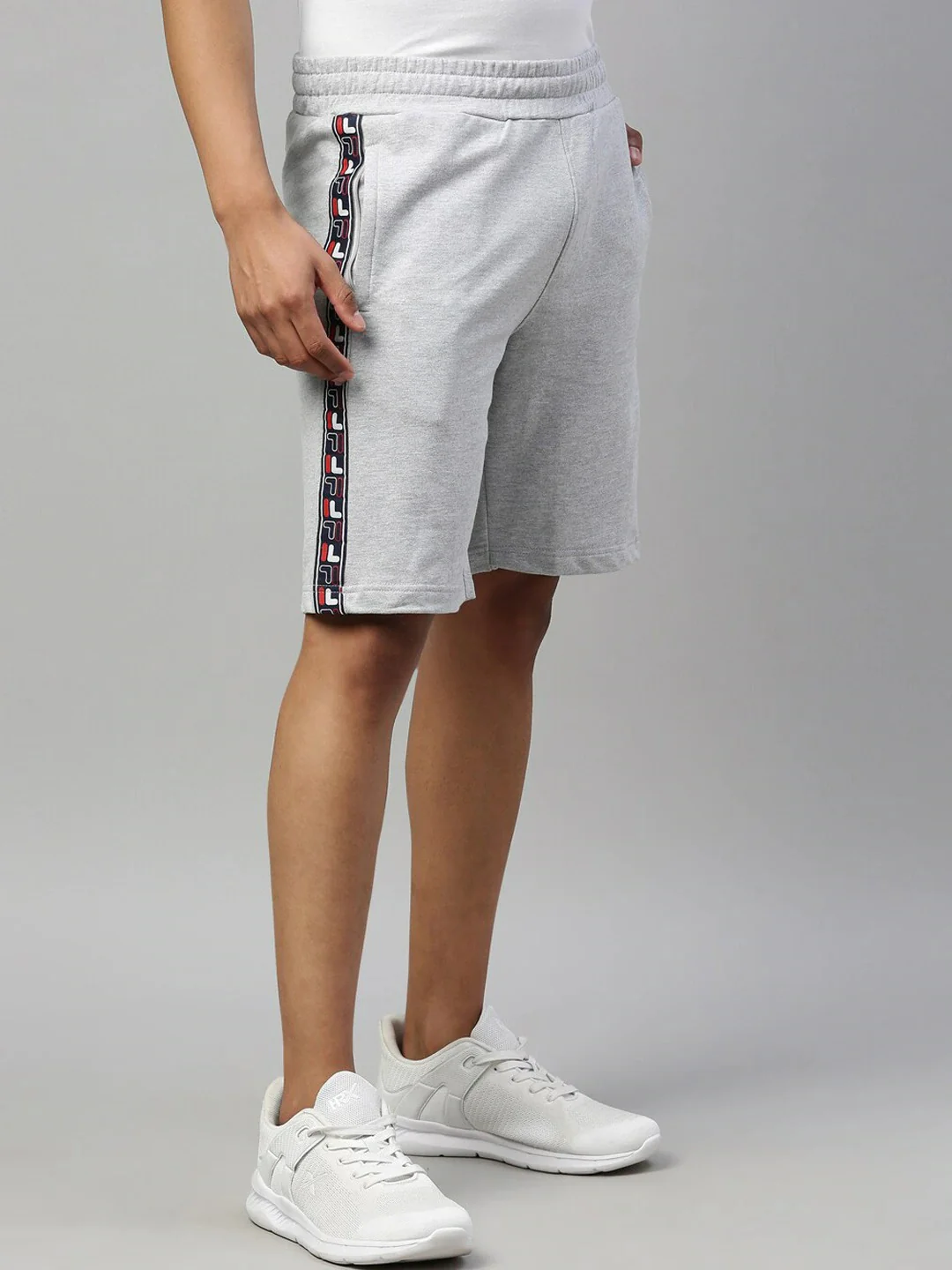Fila White Rasper Men's Regular Short - Image 3