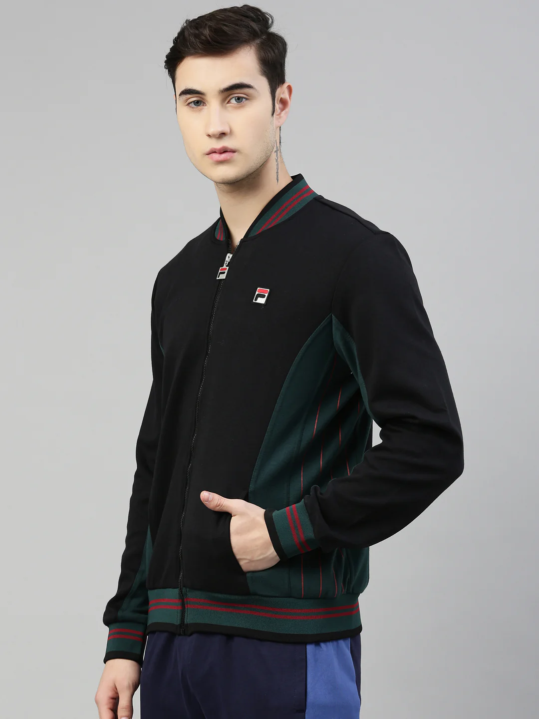 Fila Peacoat Settanta Men's Jacket - Image 3