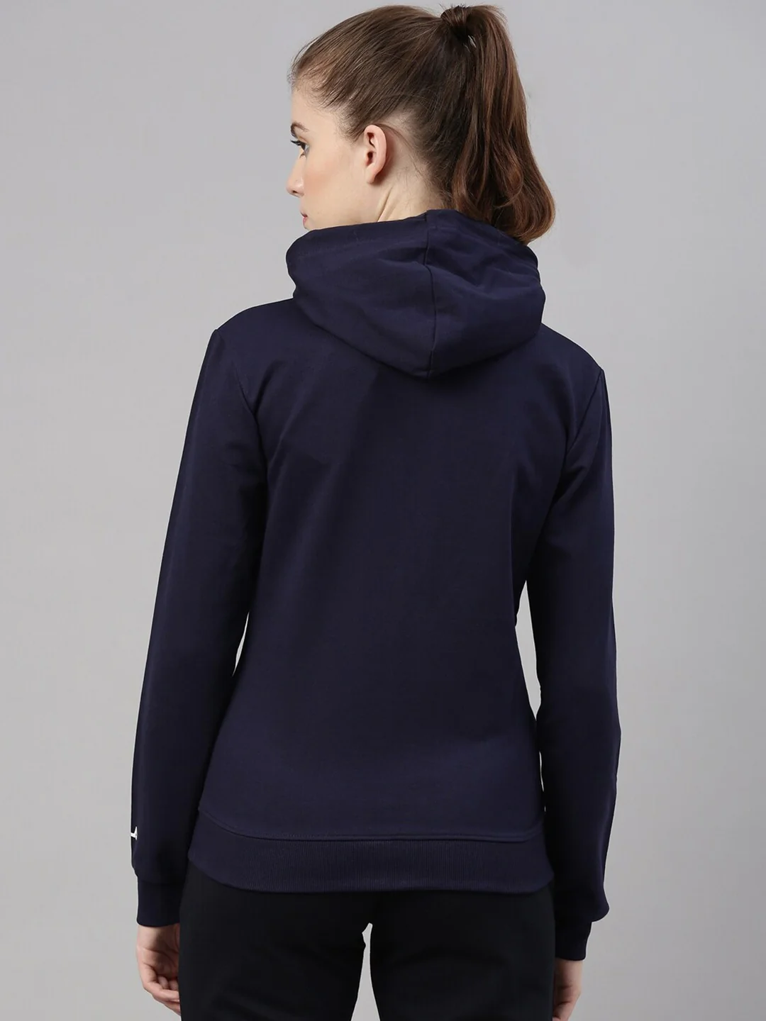 Fila Black Dahlia Women's Logo Hoodie - Image 5
