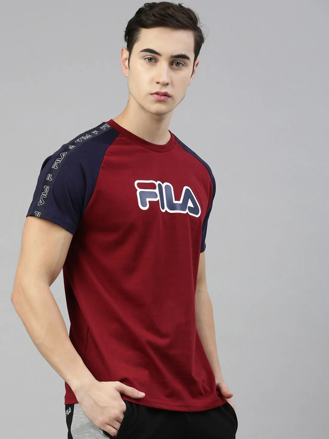 Fila Peacoat Tribbiani Men's Graphic T-Shirt - Image 3