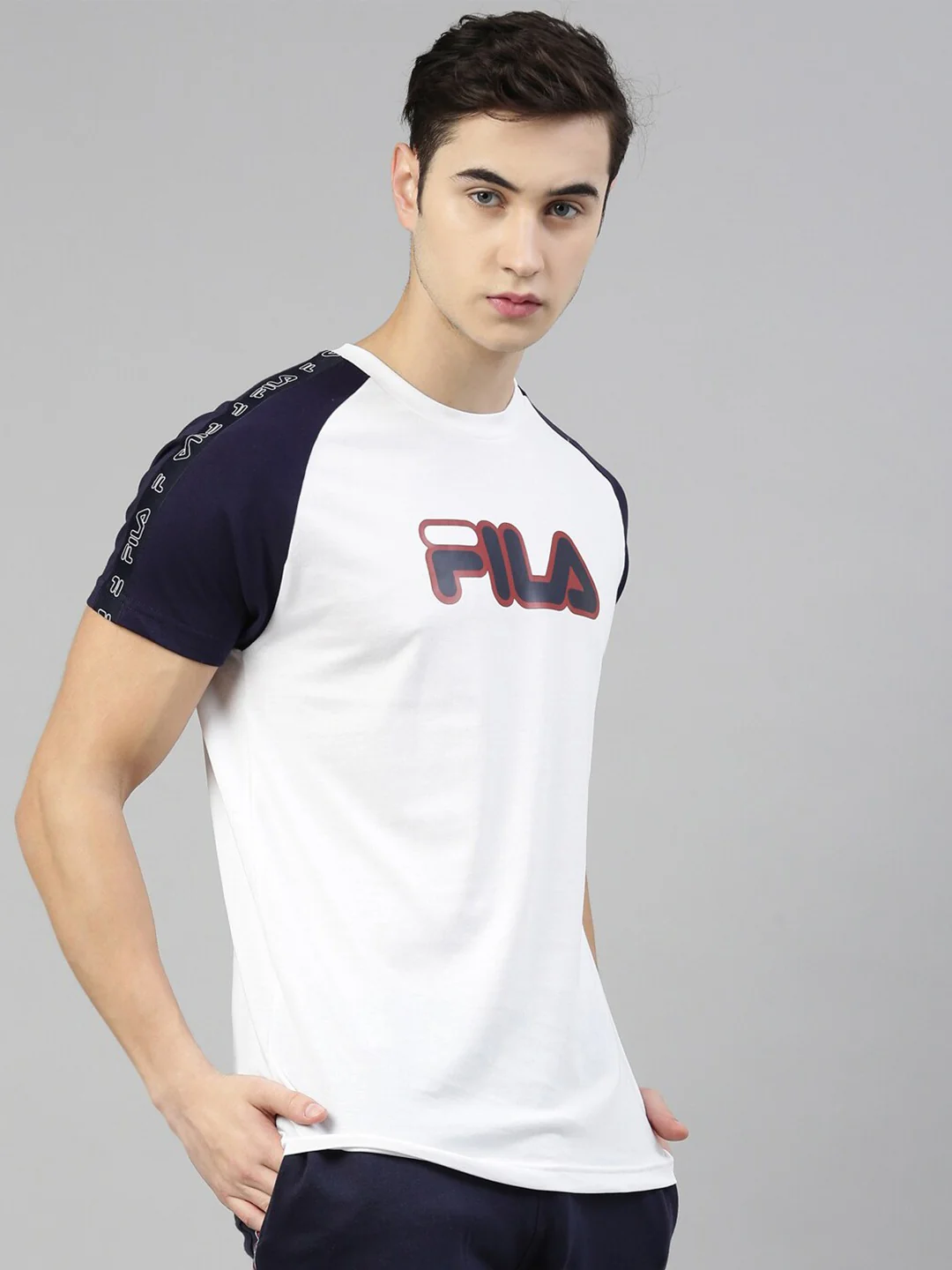 Fila Peacoat Tribbiani Men's Graphic T-Shirt - Image 3