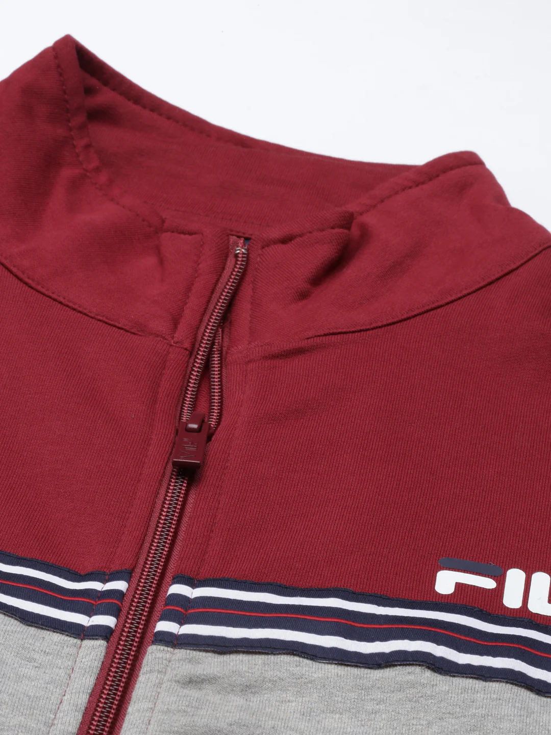 Fila Red Manuel Men's Sweatshirt - Image 2