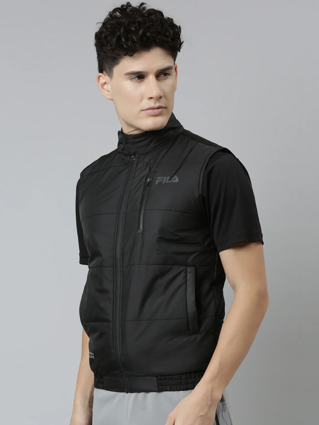 Fila Black Aphex Men's Jacket - Image 5