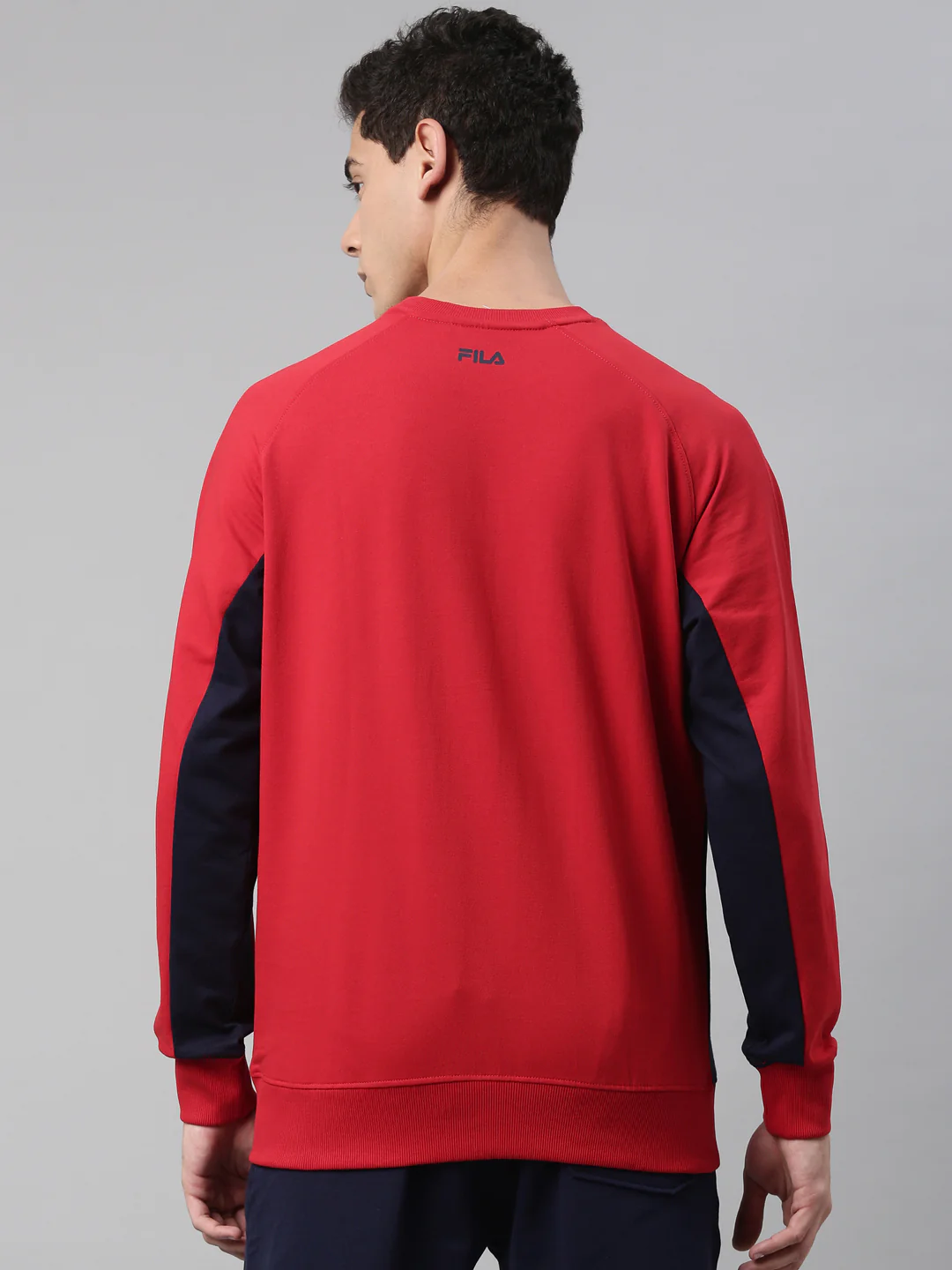 Fila White Chapman Men's Crew Sweatshirt - Image 5