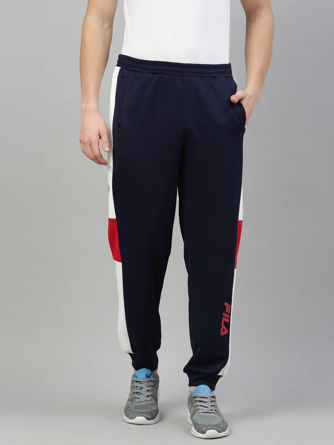 Fila Black Charles BTM Men's Ribbed Jogger