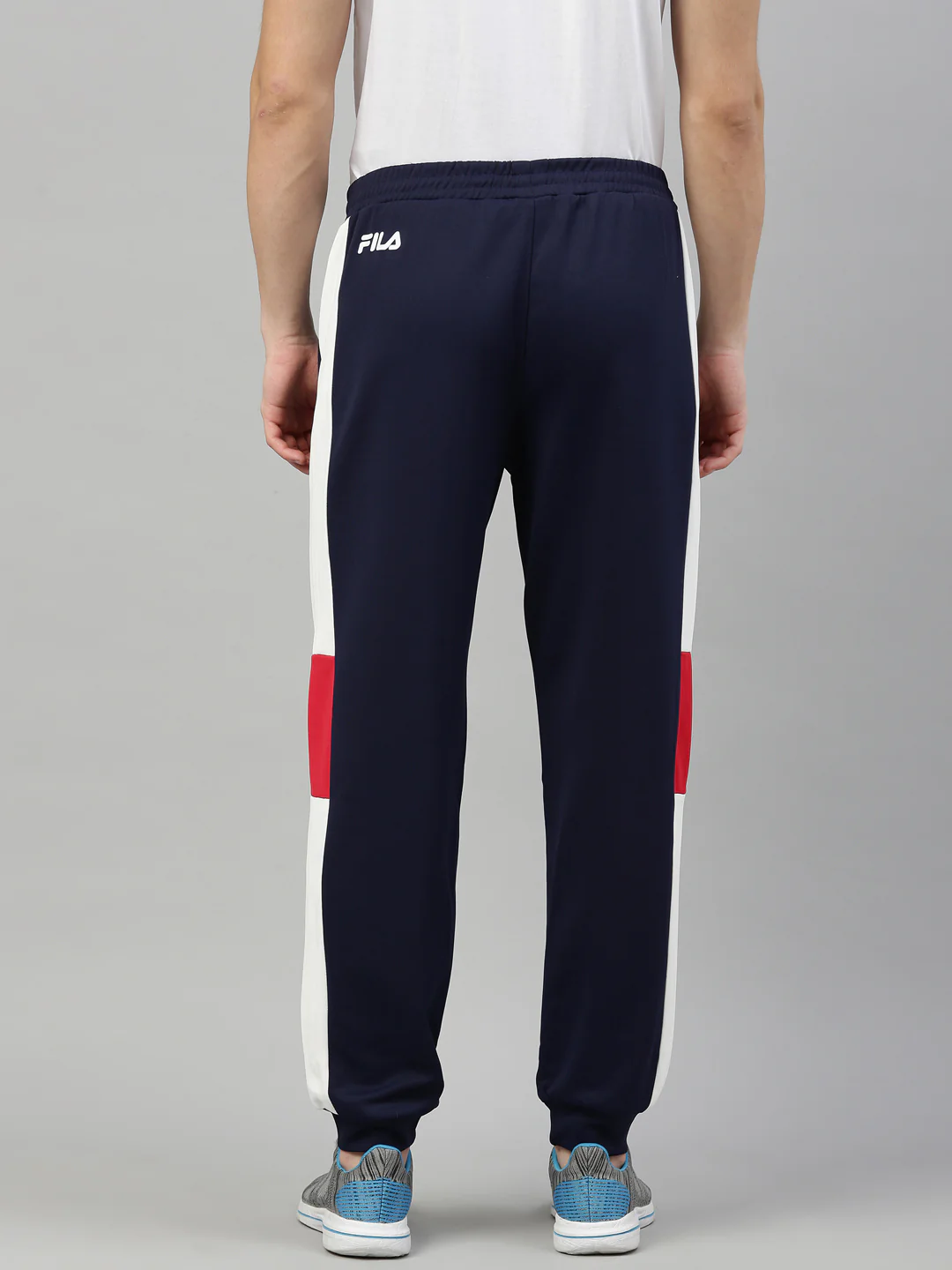 Fila Black Charles BTM Men's Ribbed Jogger - Image 4