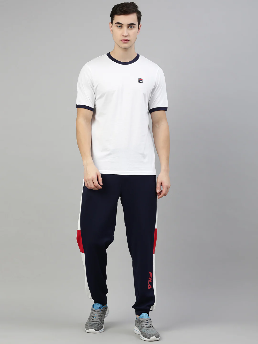 Fila Black Charles BTM Men's Ribbed Jogger - Image 5