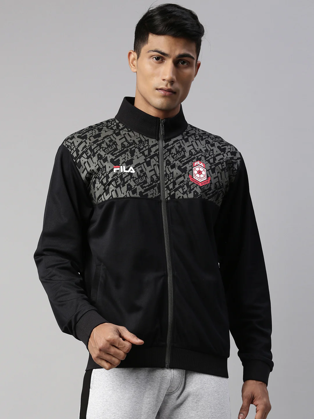 Fila Red Winger JKT Men's Cut and Sew Track Jacket