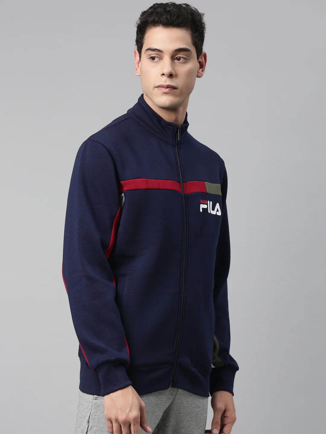 Fila Peacoat Jacklin Men's Sweat Jacket - Image 4