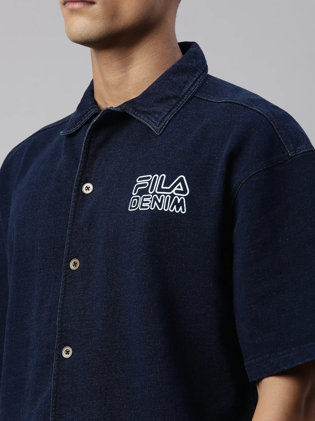 Fila Peacoat Turner Men's Shirt - Image 5
