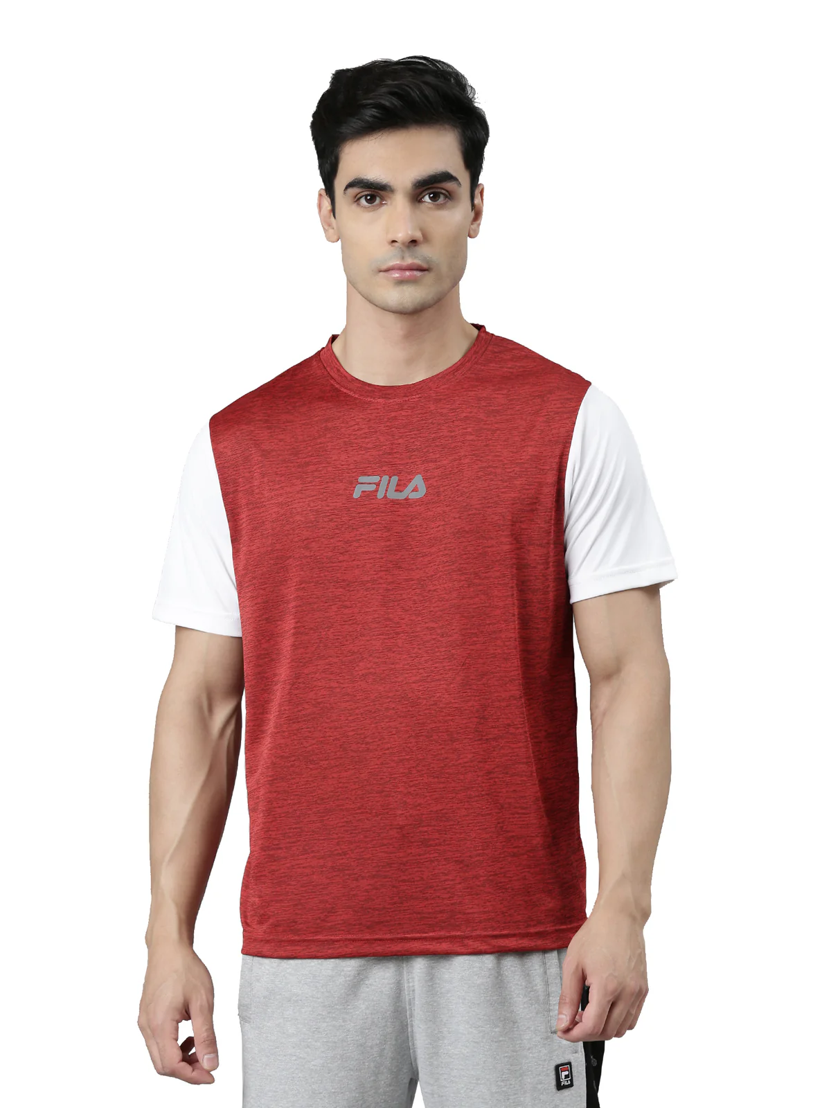 Fila Light Blue Makin Men's Graphic T-Shirt