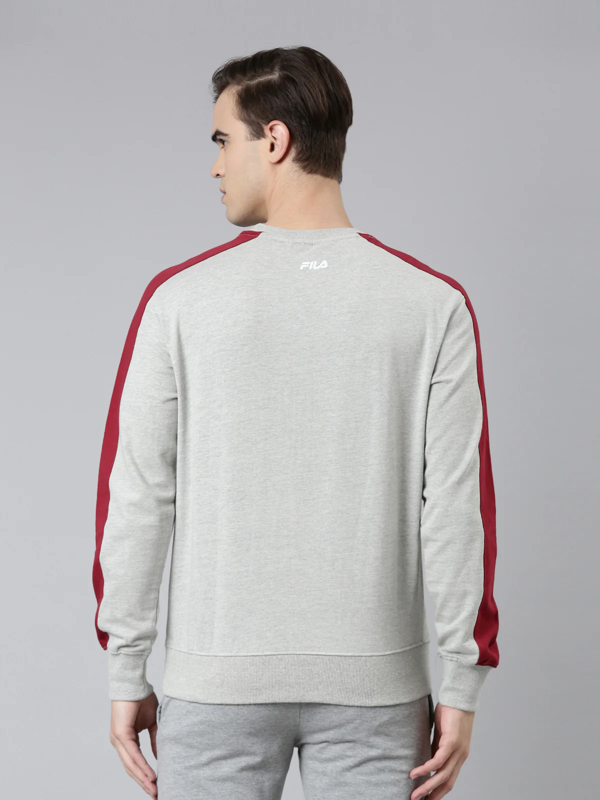 Fila Black Odill Men's Sweat Shirt - Image 5