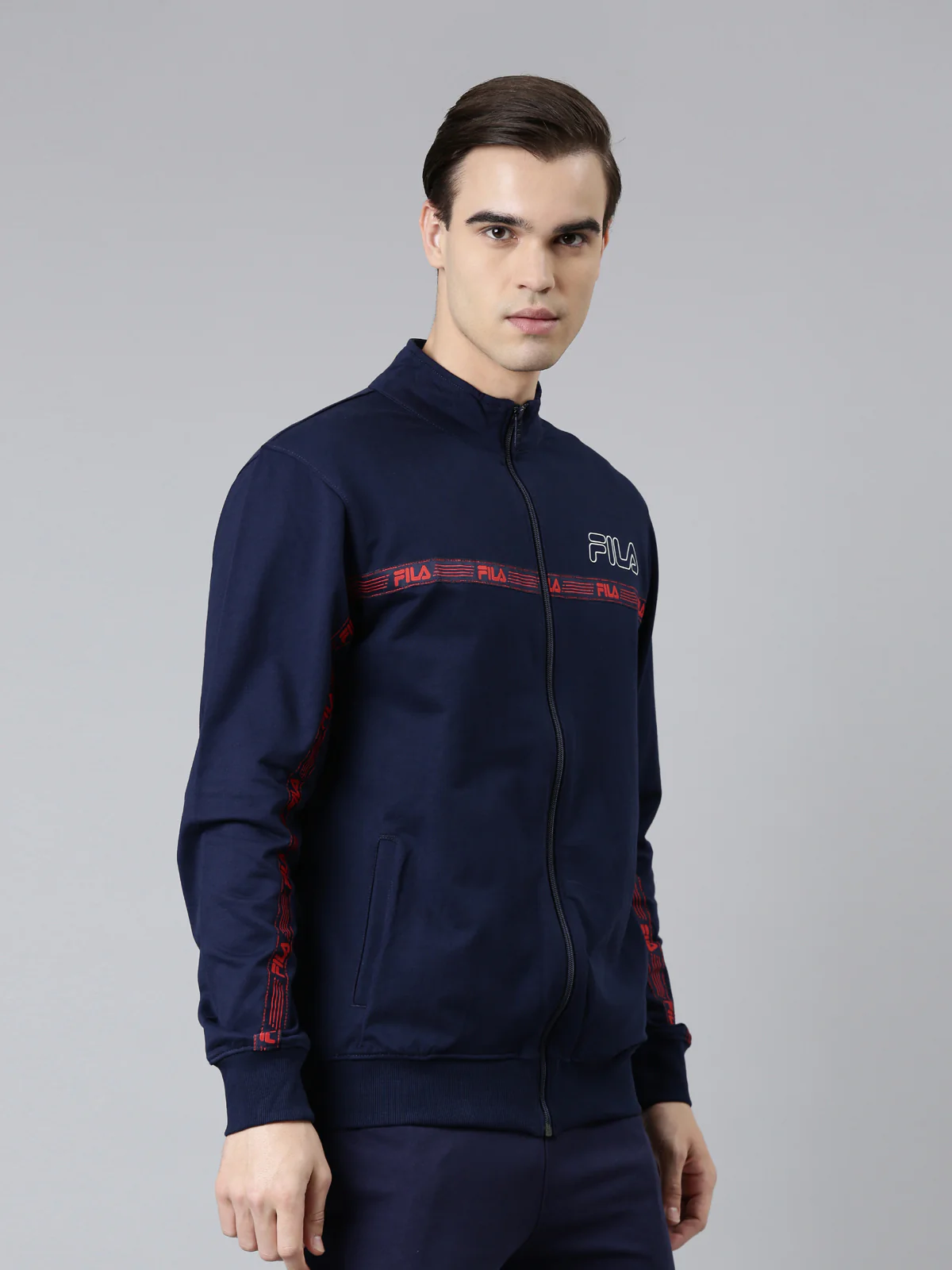 Fila Black Presto Men's Sweat Shirt - Image 4