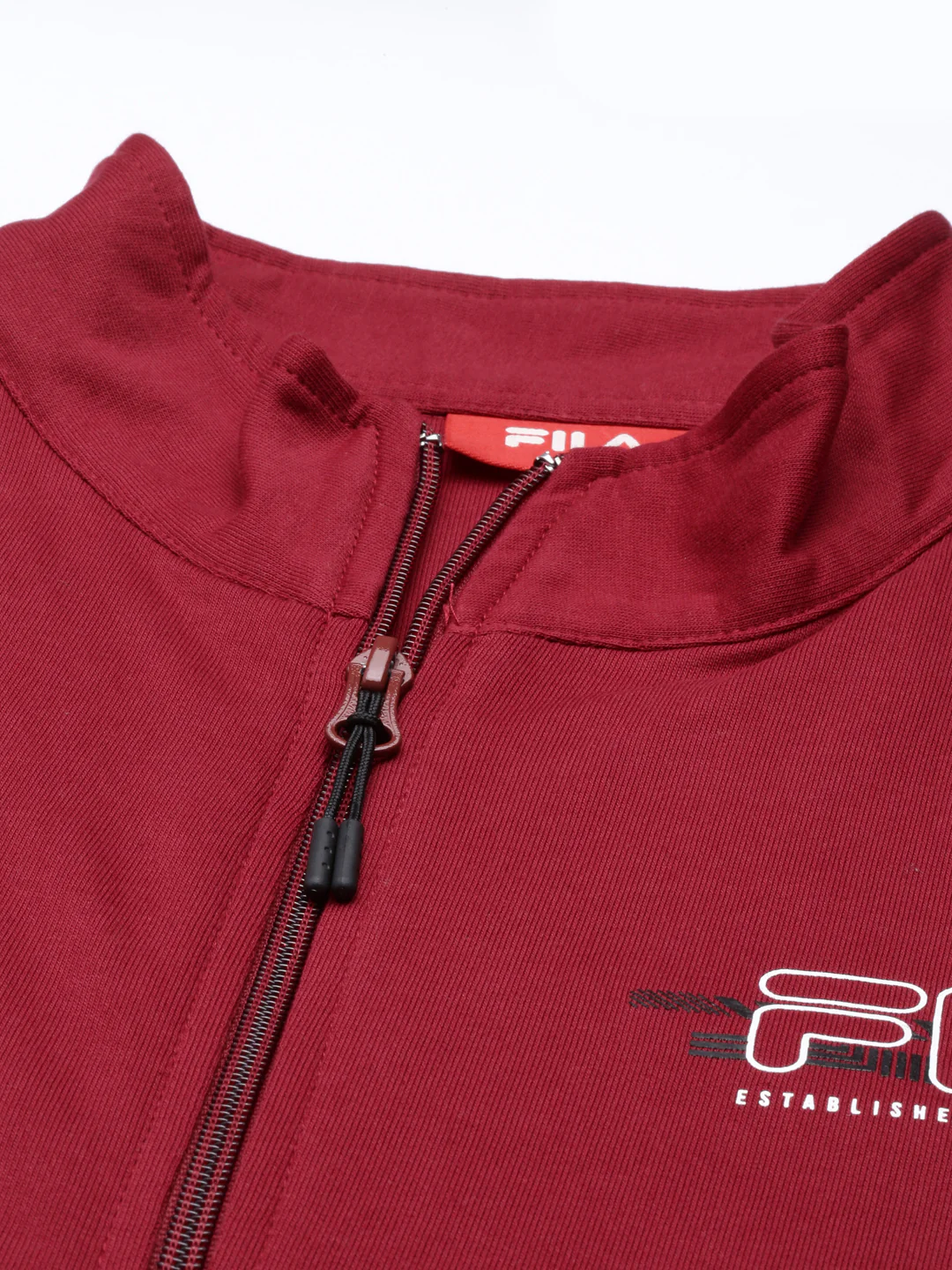 Fila Black Kasper Men's Sweat Jacket - Image 2