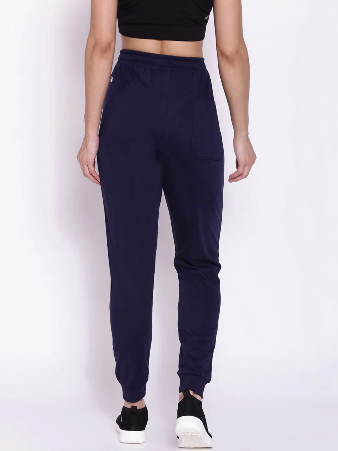 Fila White Acanthus Women's Ribbed Jogger - Image 5