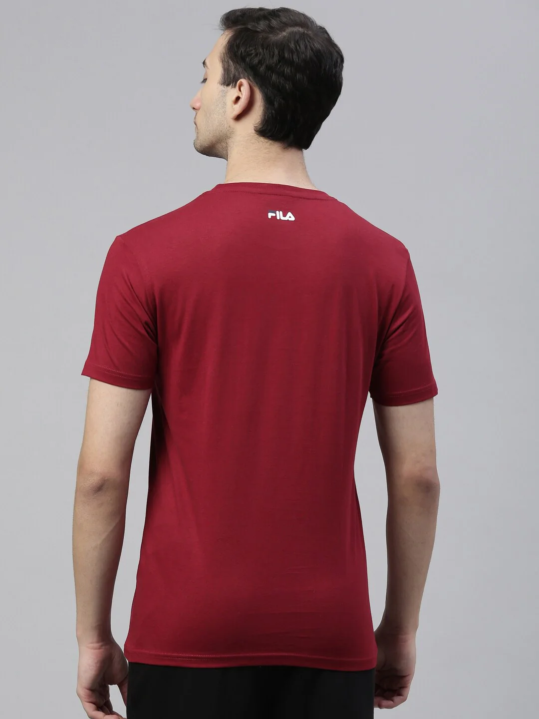 Fila Navy Falcon Men's Logo T-Shirt - Image 4