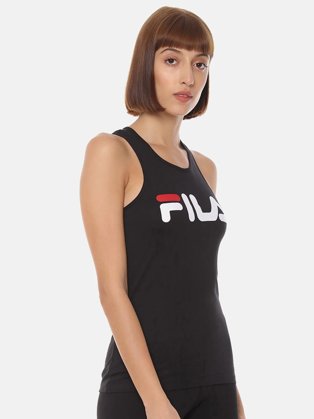 Fila Peacoat Daisy Women's Logo Tank Top - Image 3