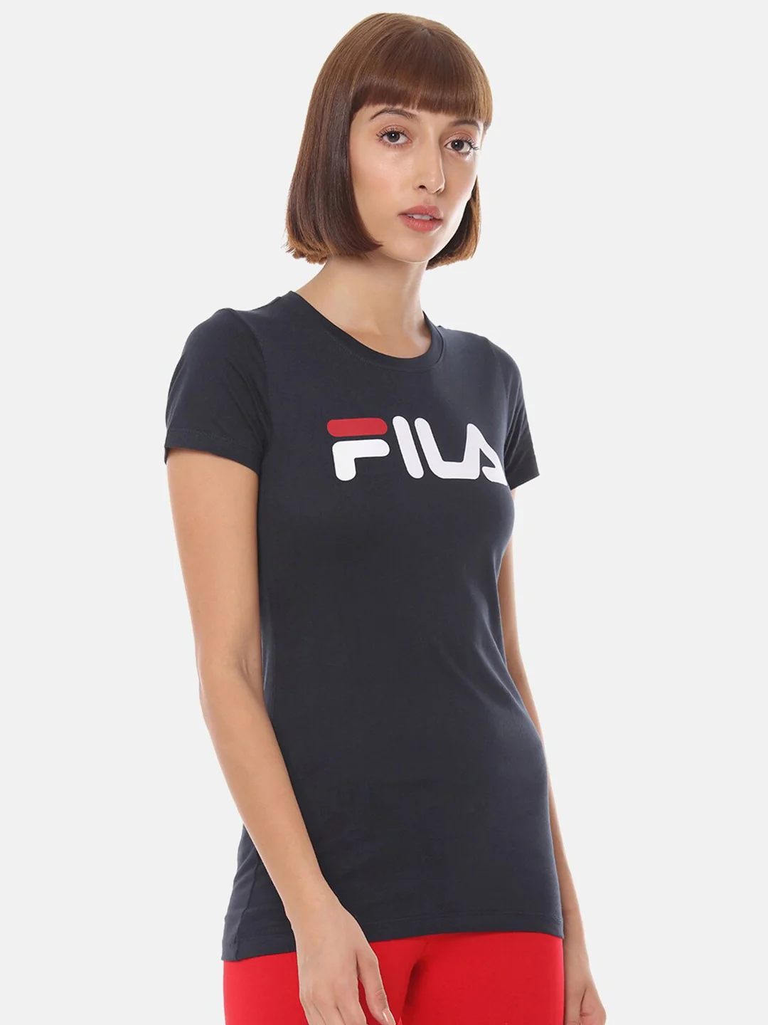 Fila White Rosemary Women's Logo T-Shirt - Image 3