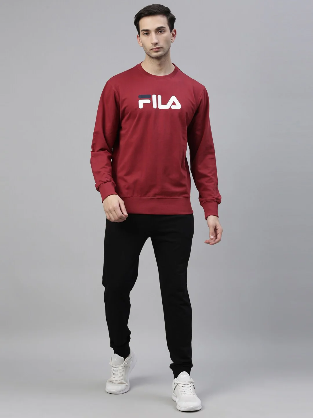 Fila Black Hawk Men's Logo Sweatshirt - Image 5