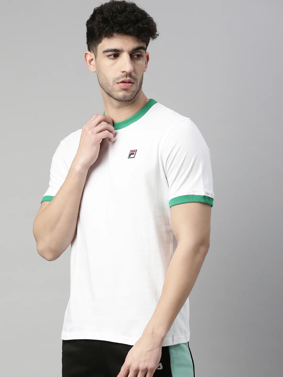 Fila Peacoat Marconi Men's Logo T-Shirt - Image 2