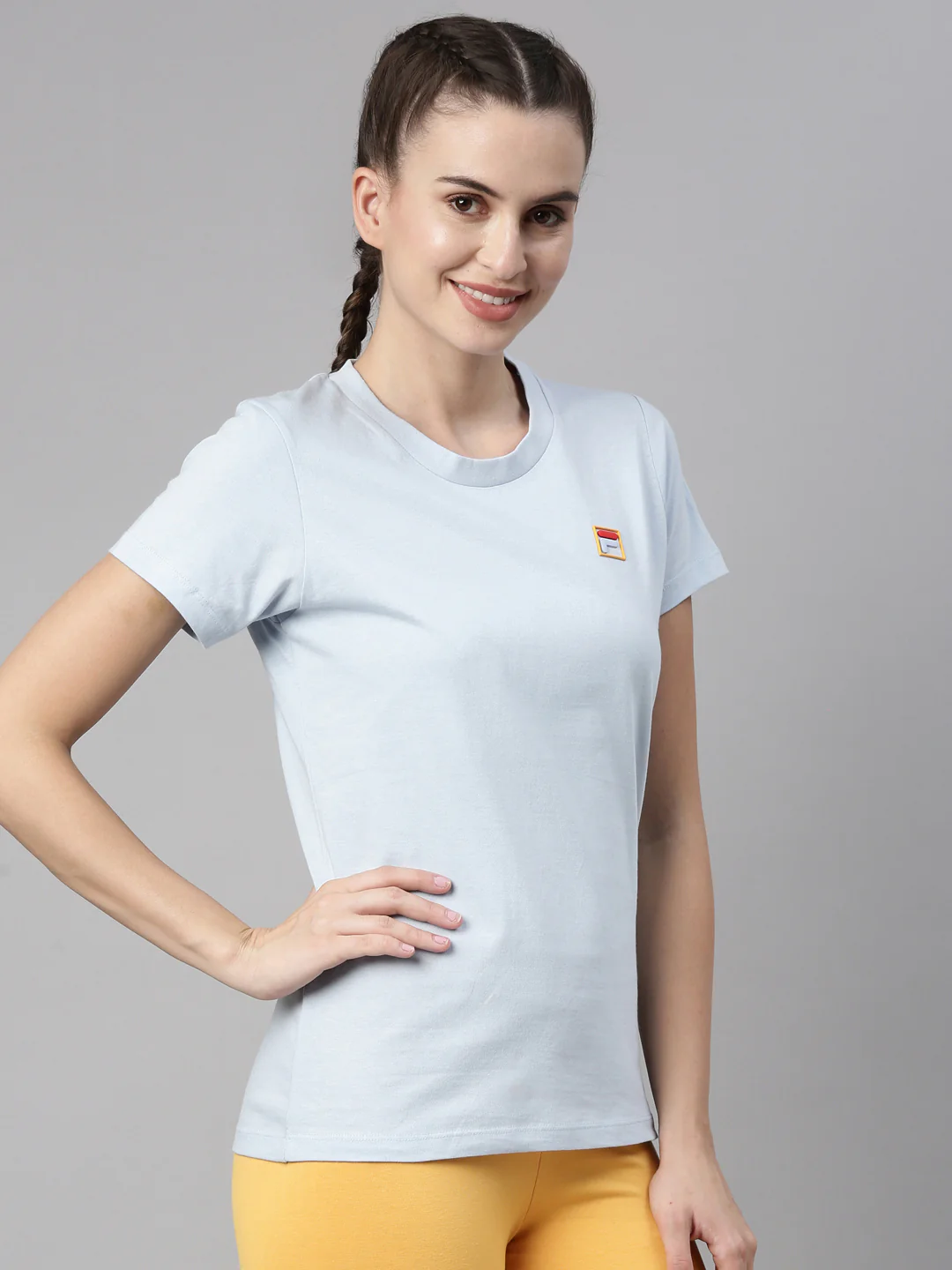 Fila Black Laura Women's Boxy Tee - Image 4