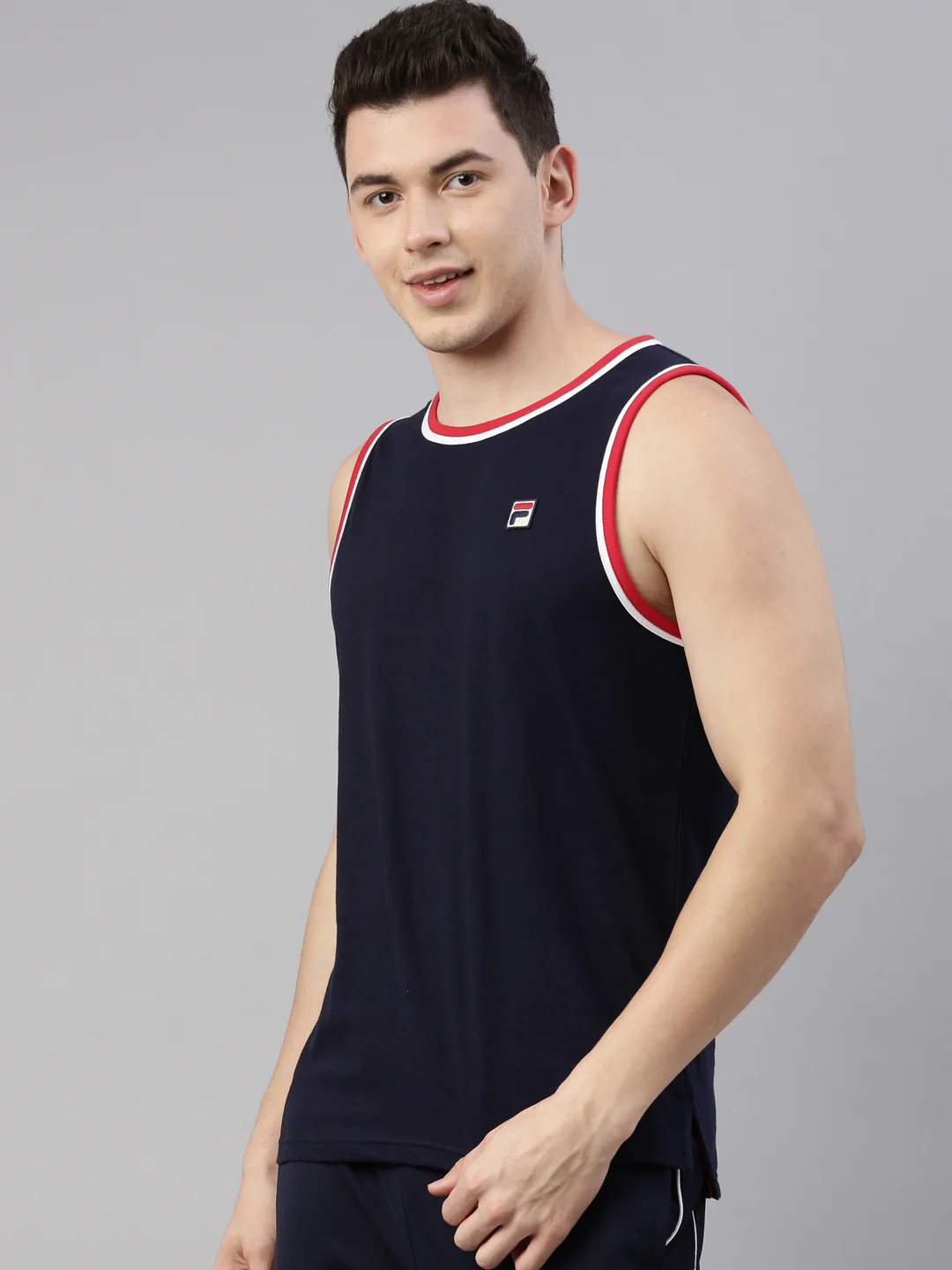 Fila Black Slam Men's Singlet - Image 3