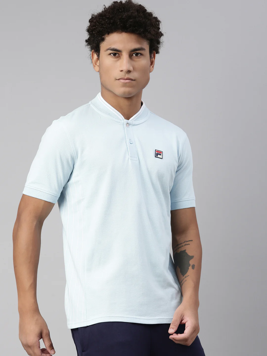 Fila Red Volley Men's Graphic Polo - Image 4