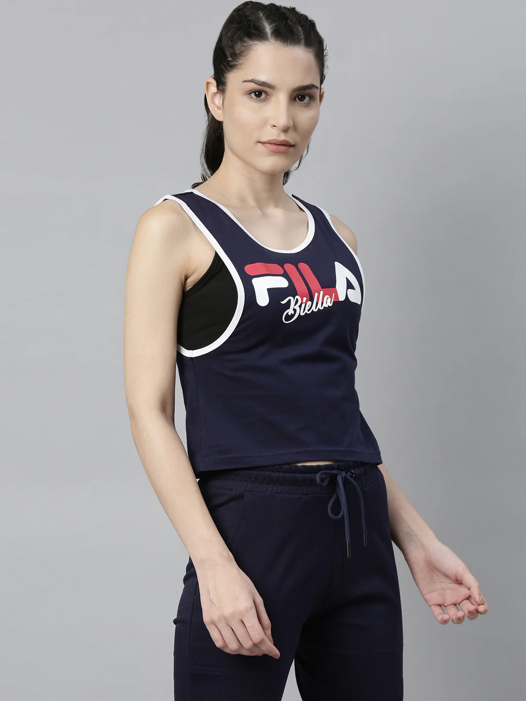 Fila Grey Rosiey Women's Singlet - Image 4