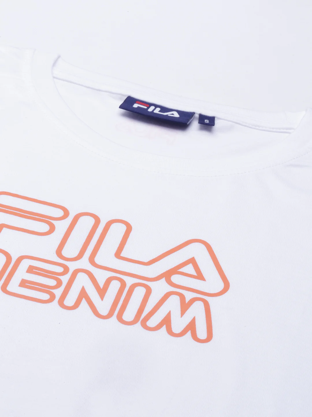 Fila Grey Demoy 1 Women's Logo T-Shirts - Image 2