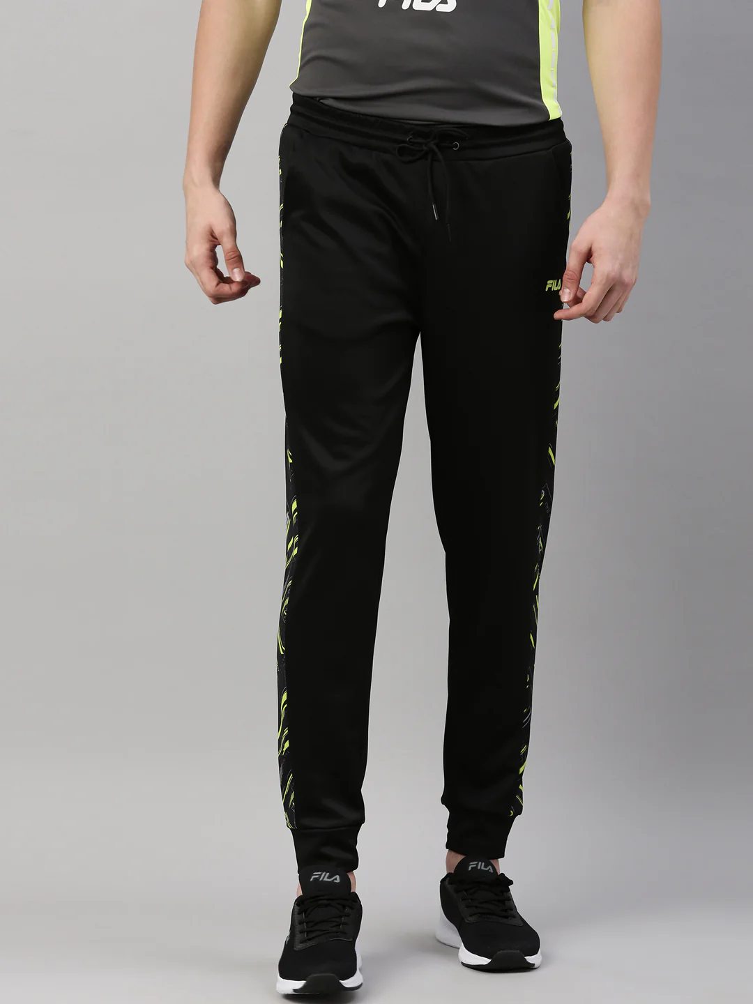 Fila Grey Adino Men's Cuffed Joggers