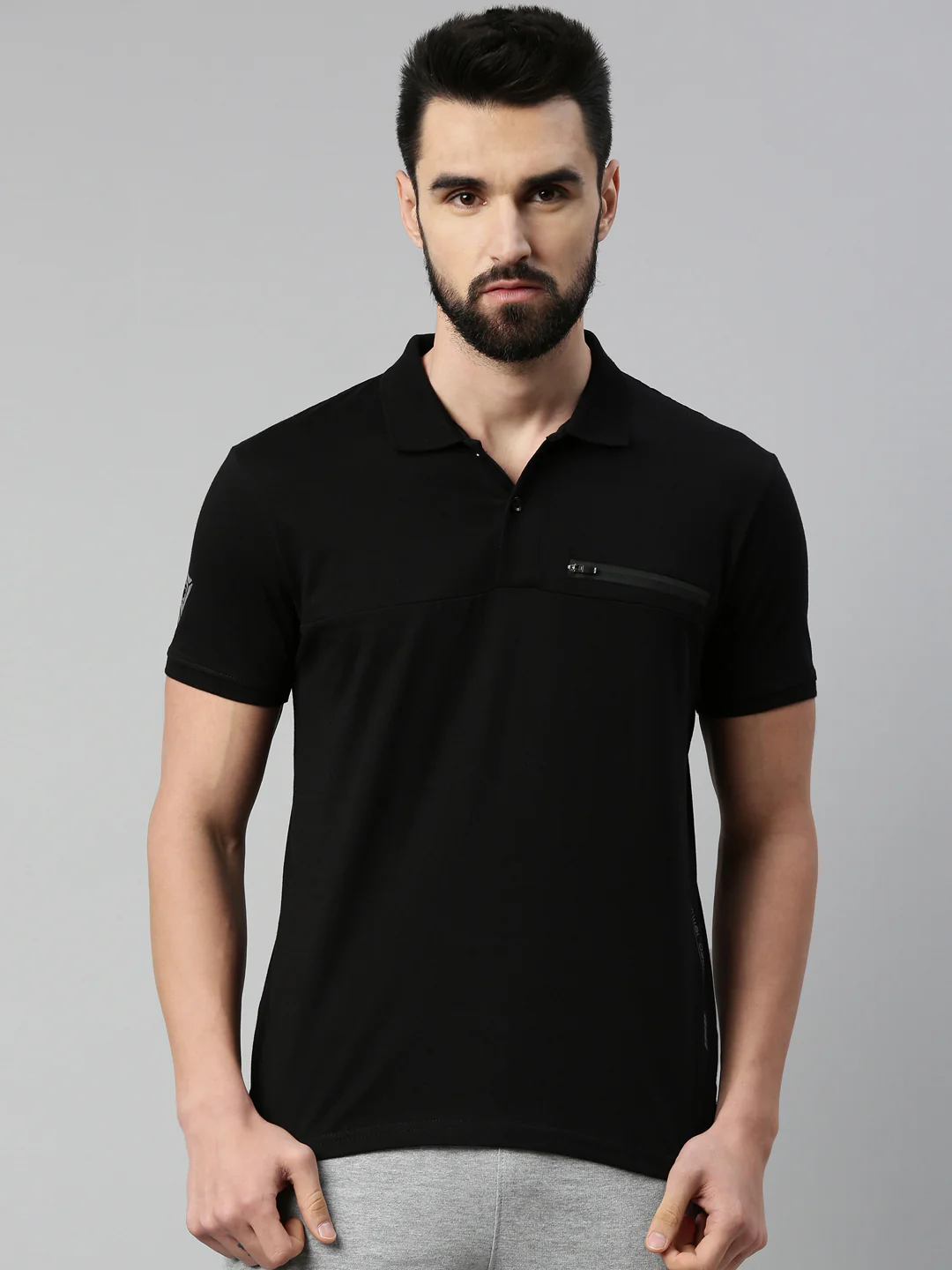 Fila Black Tripper Men's Cut and Sew T-Shirts