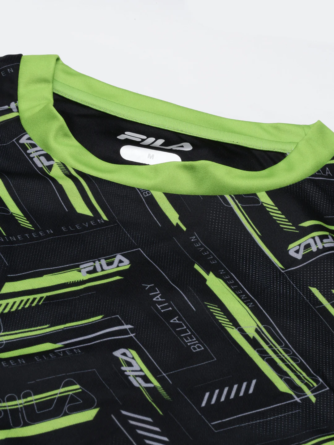 Fila Black Acen Men's Graphic T-Shirt - Image 2