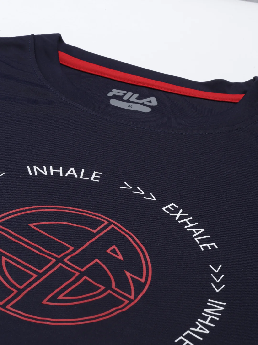 Fila Red Ahera Men's Graphic T-Shirts - Image 2
