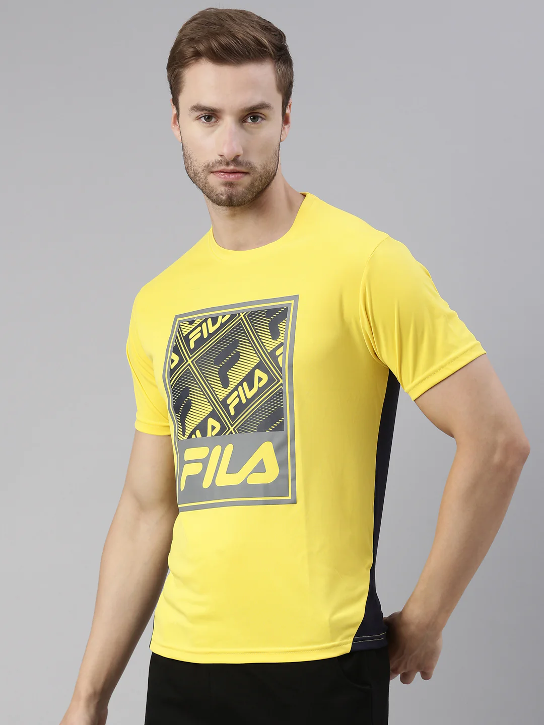 Fila Red Avora Men's Graphic T-Shirts - Image 3