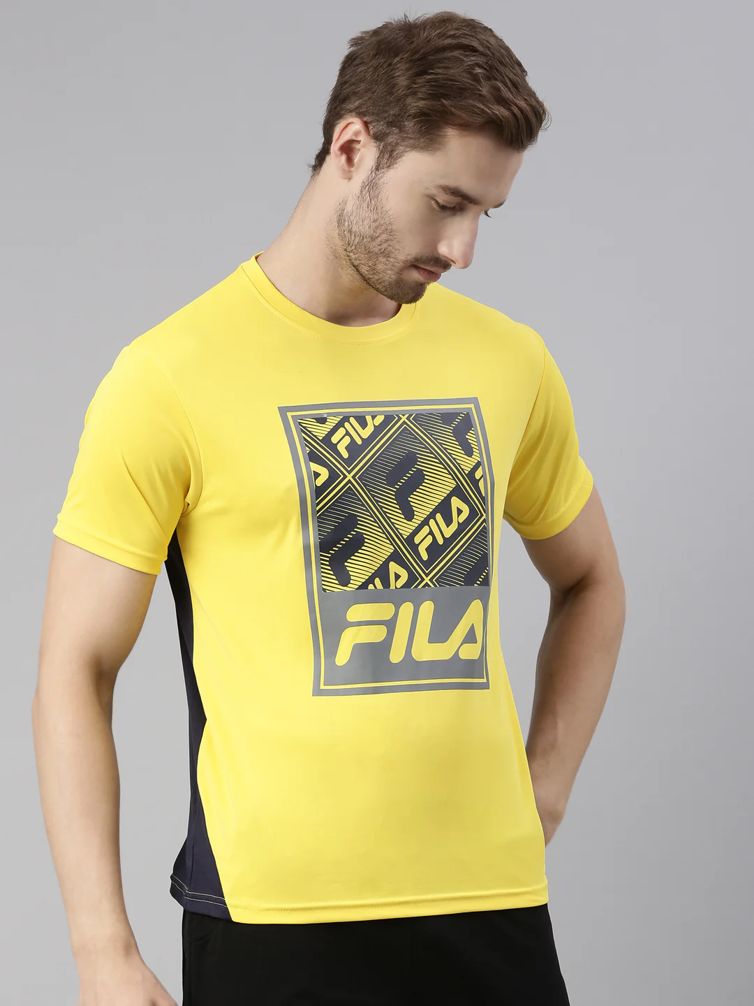 Fila Red Avora Men's Graphic T-Shirts - Image 4